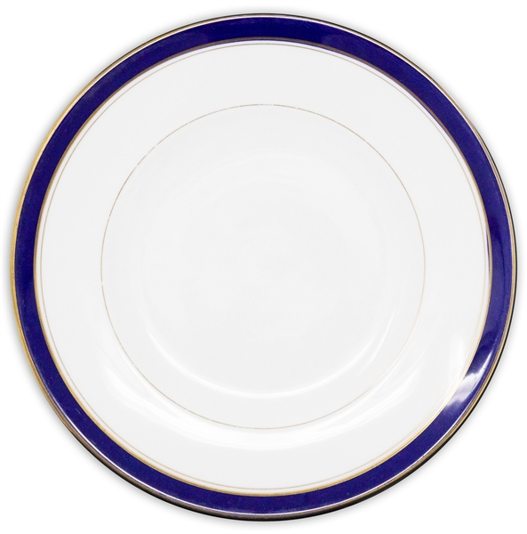 Margaret Thatcher Personally Owned China From Early 1980s, From Her Time as Prime Minister -- Salad Plate by Royal Worcester